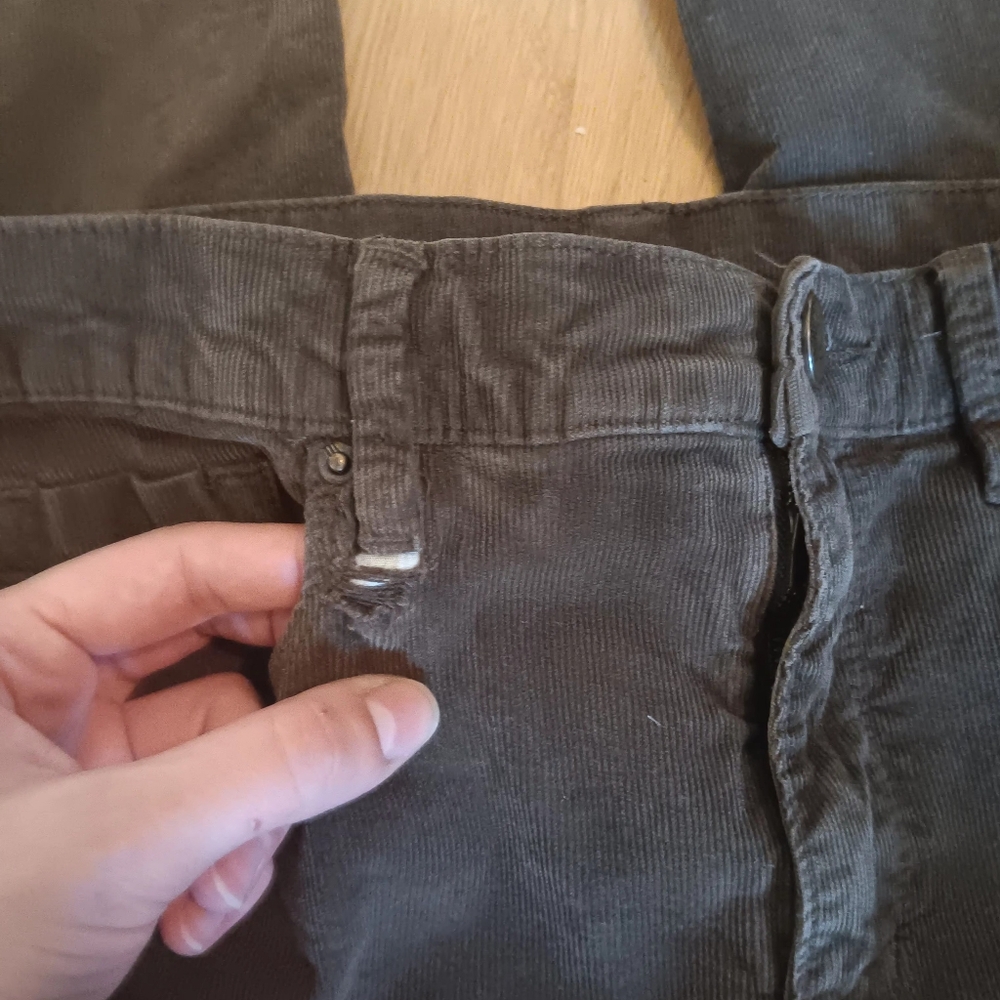 Olive green cords - Picture 10 of 10
